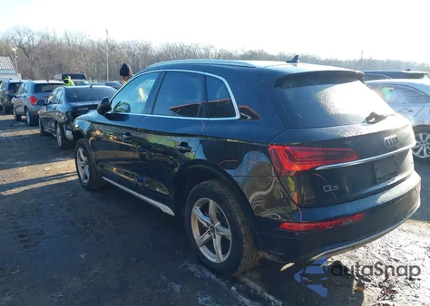 2021 Audi Q5 Premium 45 Tfsi Quattro S Tronic из США, поврежденный, VIN WA1AAAFY6M2046103